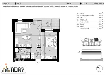 V SŤANDARDE - 2izb. BYT + loggia 50,37 m2 a viac - REZIDENCI - 20