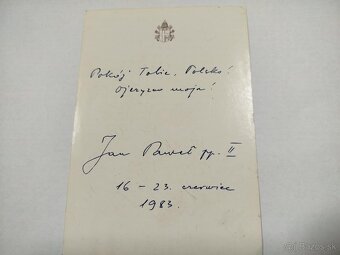 JÁN PAVOL II.--1979--návšteva Poľska--FOTOALBUM --autentické - 20