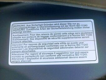 Detská sedačka na bicykel - 20