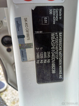 bmw 530d xdrive,180kw,r.v.2012,AT8,full,panorama,biela - 20