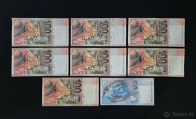 Slovenské bankovky 100, 50, 20 - 2
