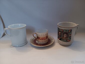 Porcelánové šálky - Franz Josef, Wilhelm, Rakusko Uhorsko - 2