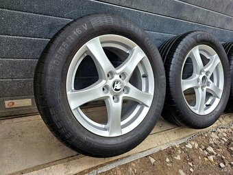 Letná sada BORBET 5x112 +Continental 205/55 R16 - 2