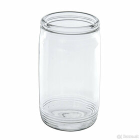 Predám zaváracie poháre na zatláčacie veká 700 ml a 370 ml - 2