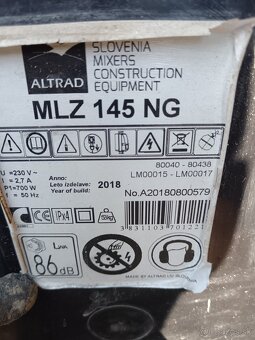 Miešačka na beton - 2