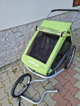 Cyklovozík CROOZER pre dve deti 3v1 - 2