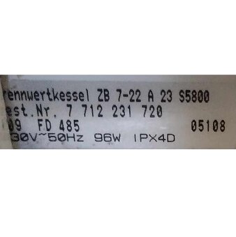Predám kondenzačný plynový kotol ZB 7-22 A 23 S 5800 - 2