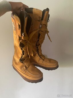 Timberland vysoké teple topanky č 39,5 - 2