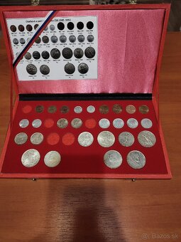 Albumy na mince ČSR - 2