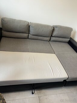 Predám rozkladaciu sedaciu súpravu s úložným priestorom - 2