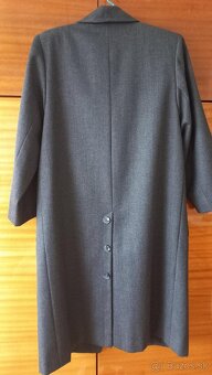 Dámsky šedý kabát - 2