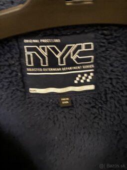 Zimna bunda tmavomodra velk.98 - 2