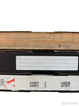 VHS kazety - 2