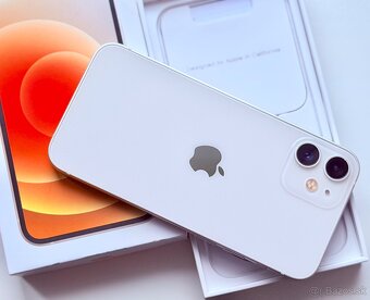 iPhone 12 Mini White BATERIE 100% TOP - 2