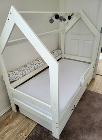 Detská domčeková posteľ 160x80cm - 2