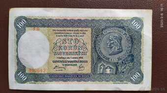 100 Ks s. F10 neperforovaná - 2