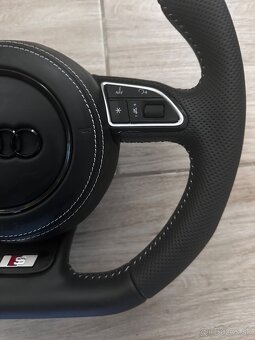 Volant audi skoseny s padlami F1 alebo aj bez padiel - 2
