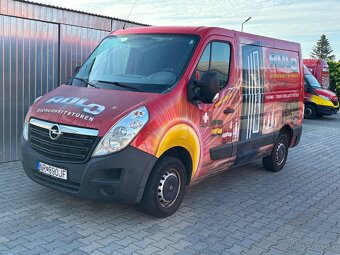 Opel Movano / Renault Master L1H1  3,5t  8/2017 prvý majiteľ - 2