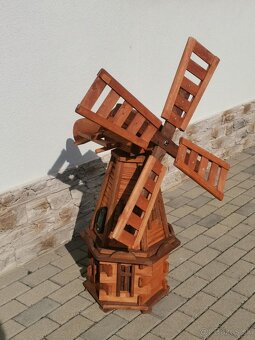 Otočný veterný plyn so solárným svetlom - 2