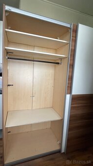Skriňa 180cm posuvné dvere - 2