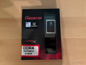 RAM Operačná pamäť HyperX 16GB KIT DDR4 3200MHz CL16 - 2