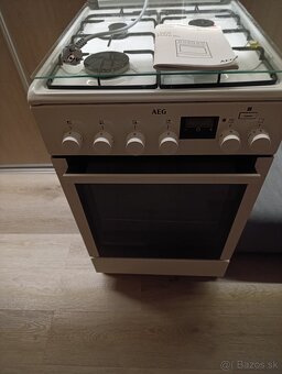 Predám kombinovaný sporák AEG - 2