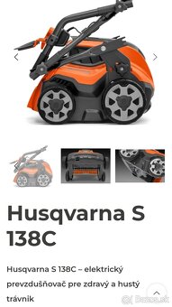 Vertikutator HUSQVARNA S 138C - 2