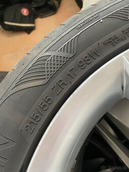 Škoda 17" disky s letnými pneumatikami Vredestein Ultrac Sa - 2