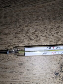 Ortuťovy teplomer - 2