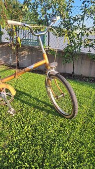 Starožitný skladací bicykel v pôvodnom stave - 2