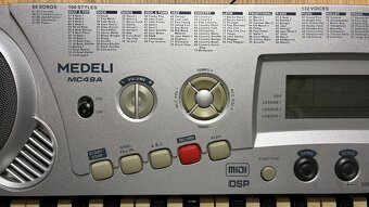 Elektrický klavír MEDELI MC49A - 2