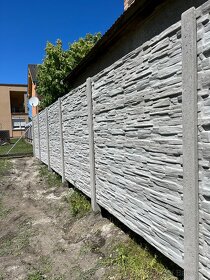 Betónové ploty - 2