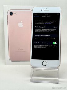 Apple iPhone 7 32 GB Rose Gold - 100% Zdravie batérie - 2