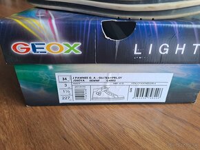 Vyššie tenisky GEOX light veľkosť 34, cena 9 € - 2