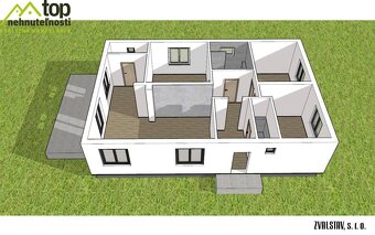 Hruboňovo - novostavba 4 izbový moderný RD kúsok od NR - 2