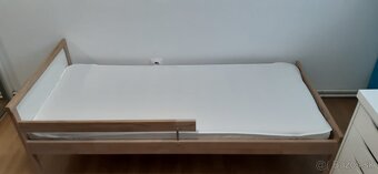 Predám detskú posteľ IKEA s matracom - 2