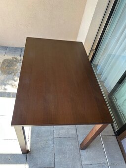 Jedalensky stol masivny 120x75cm - 2