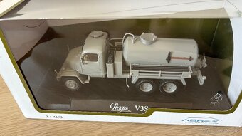 Praga V3S Fekál šedý 1/43 ABREX - 2