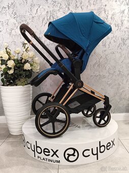 NOVÝ CYBEX PLATINUM ROSEGOLD 4 PRIAM 2024 MOUNTAIN BLUE - 2