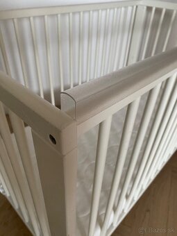 Detská postielka IKEA 120x60 s matracom IKEA - 2