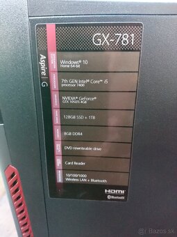 Herný Pc Acer - 2