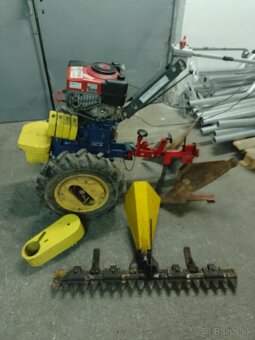 Agzat malotraktor JM5-050,lišta,pluh, těleso,jako vari - 2