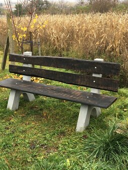 Záhradná lavička - 2