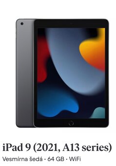 iPad 9 gen.64 gb 10,2 - 2