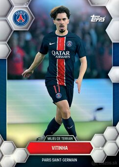 Karty Topps Paris Saint-Germain Fan Set 2024/25 - 2