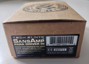 Tech 21 Bass Driver D.I. V.2 Basgitarový efekt - 2