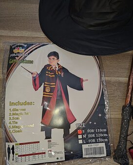 Kostým Harry Potter veľkosť 110 cm - 2