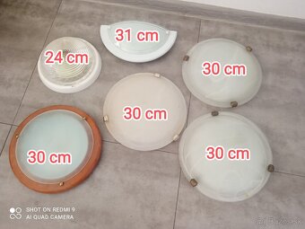 Svetlo stropné cena spolu 15 € - 2