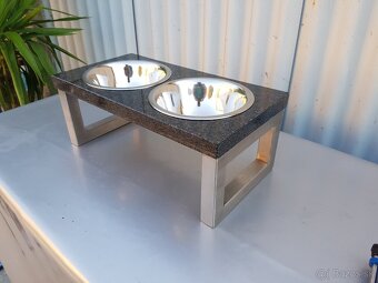 Luxusne žulové krmitko - misky pre psa - 2