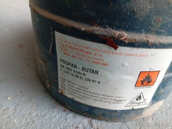 propán butanova fľaša2kg - 2